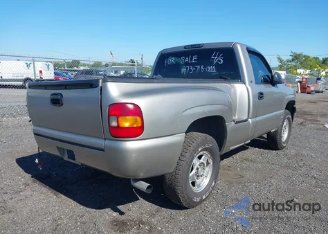 2001 Chevrolet Silverado z USA, uszkodzony, nr VIN 1GCEK14WX1Z145144